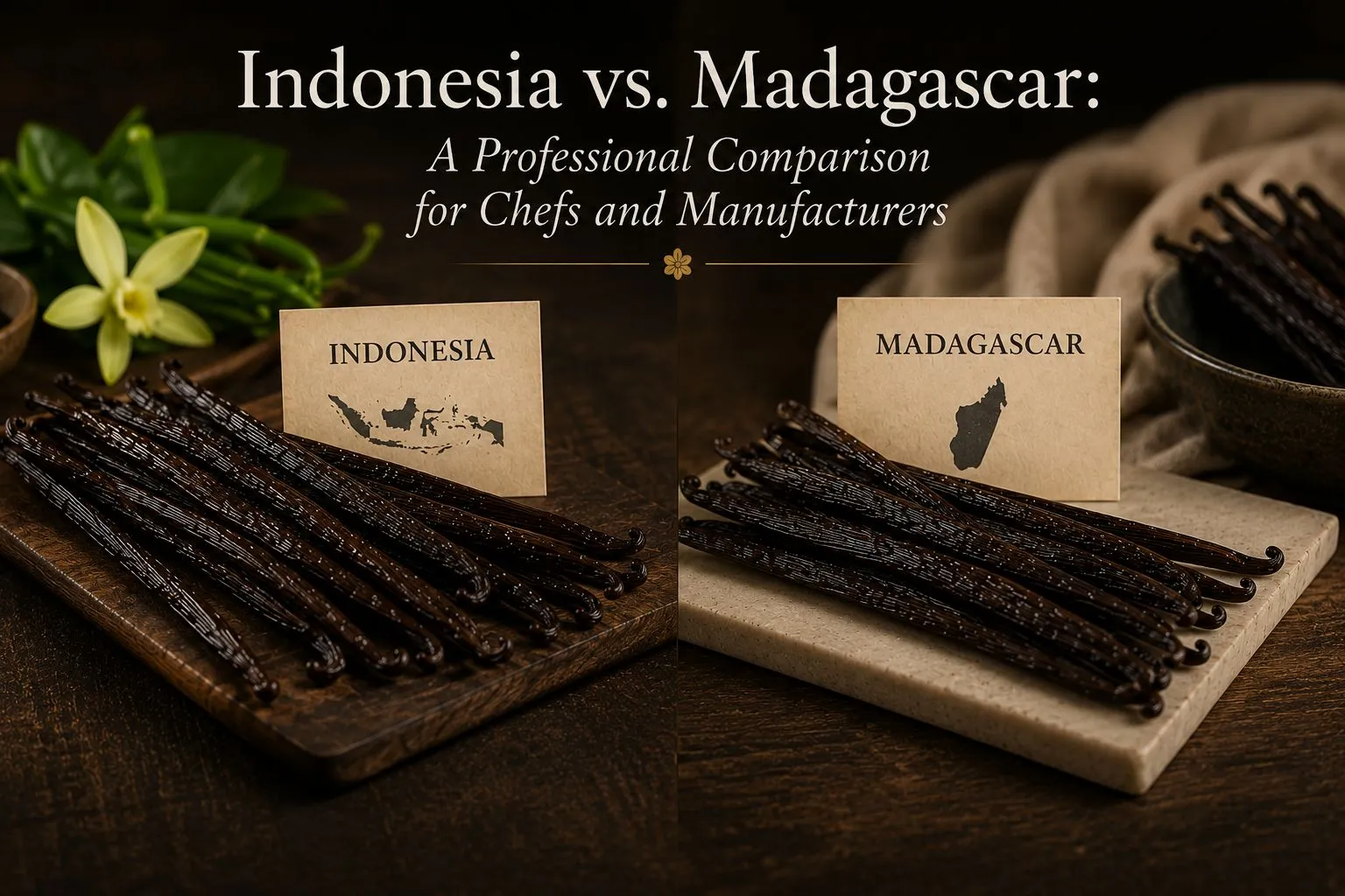 Indonesia vs. Madagascar: A Professional Comparison for Chefs and Manufacturers