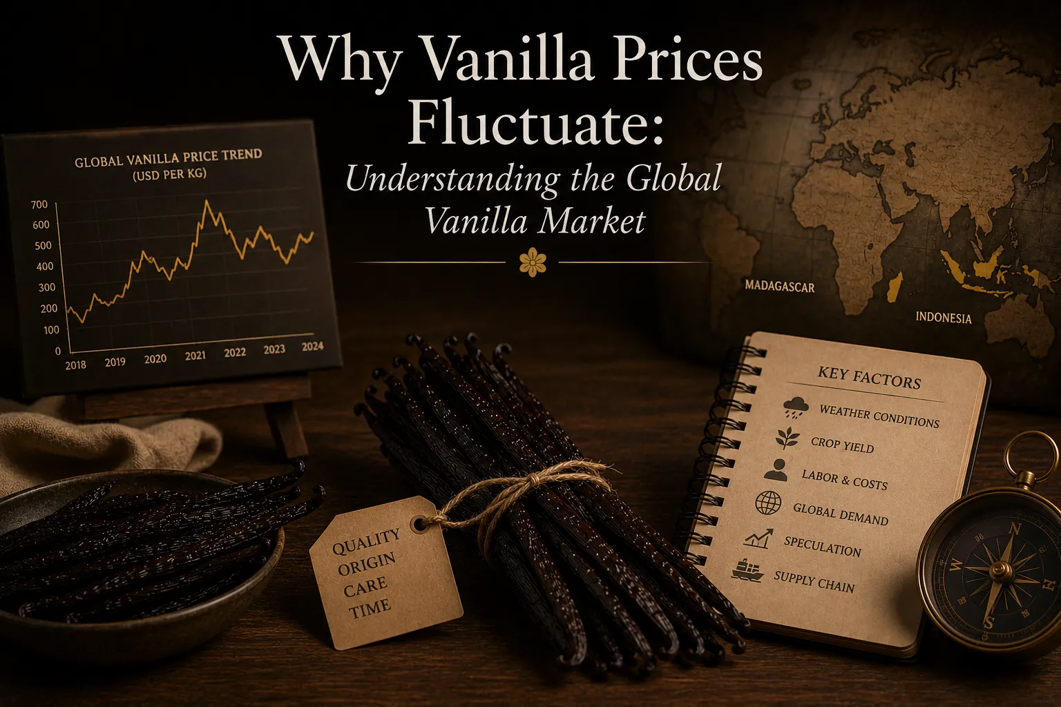 Why Vanilla Prices Fluctuate: Understanding the Global Vanilla Market
